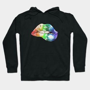 Rainbow Lips 1 Hoodie